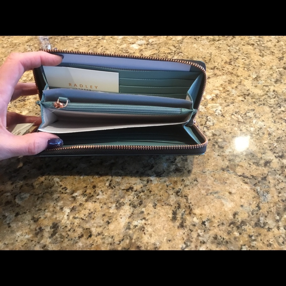 Ridley of London Navy Blue Wallet